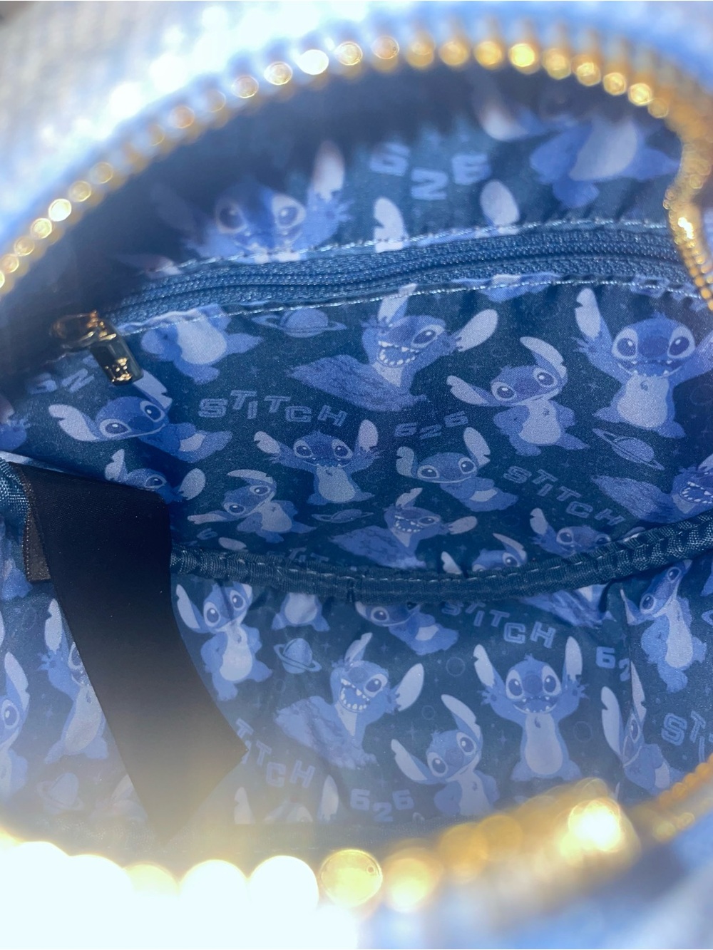 Loungefly Disney Lilo & Stitch Corduroy Embroidered Convertible Mini Backpack - Picture 8 of 8